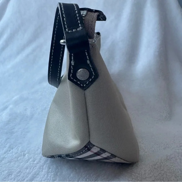 Burberry Blue Label Beige Canvas & Leather Bag - Picture 3 of 10